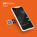 18x Meins! Gegenstände Personalisieren. Aufkleber mit dynamischen QR-Code und kostenloser Handy-App